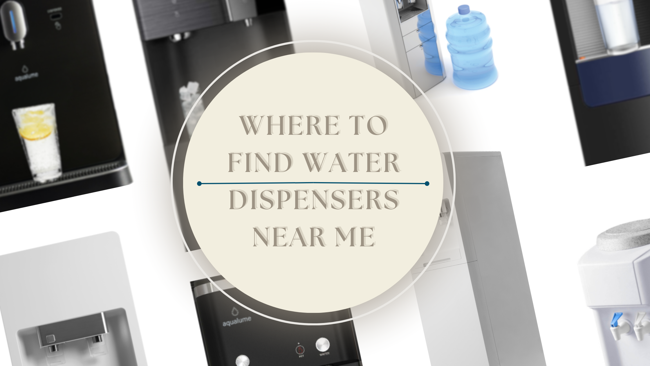 Where to Find Water Dispensers Near Me